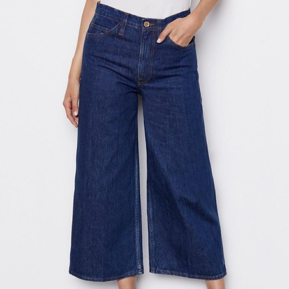 FRAME Wide Leg | Le Italien Wide Crop Vintage Size 24 NWT